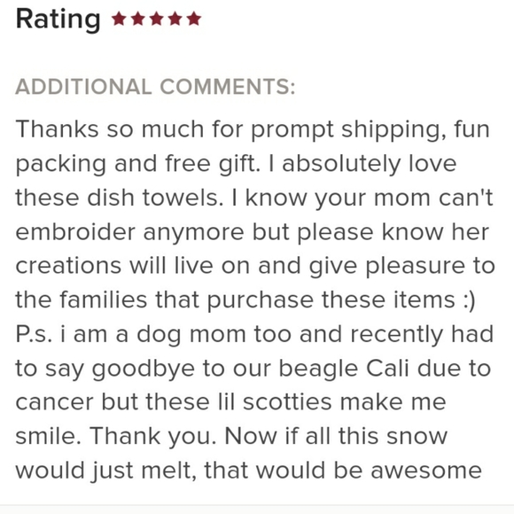 🌼 SOLD 🌾🌹 SOLD 🌻 🌺 SOLD 💞 Dish Towel - Picture 3 of 16